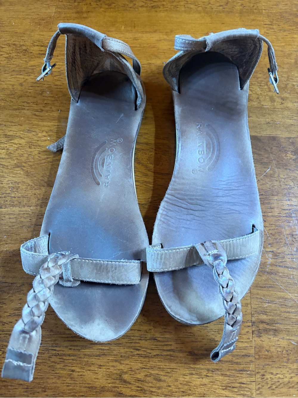 Rainbow Sandals Women's Leather Braided T-Street Sandals - Picture 7 of 7